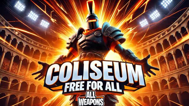 FREE FOR ALL - ALL WEAPONS — Fortnite Creative map cover art