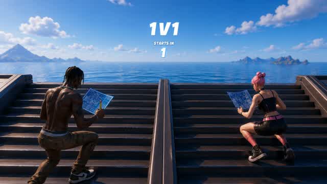 GHOSTSKY 1V1 — Fortnite Creative map cover art