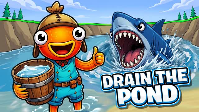 Drain The Pond — Fortnite Creative map