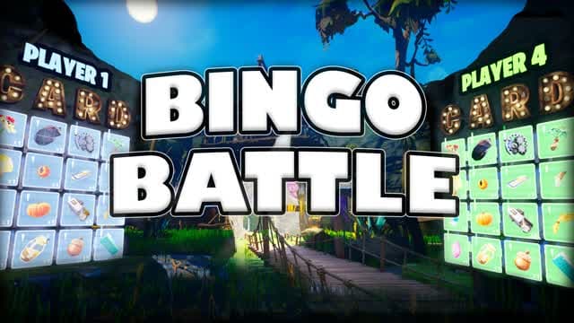 Bingo Battle! — Fortnite Creative map cover art