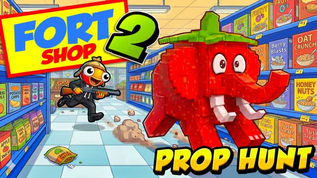 FORTSHOP 2 PROP HUNT 🛒 — Fortnite Creative map