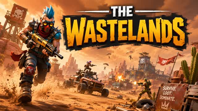 The wastelands — Fortnite Creative map