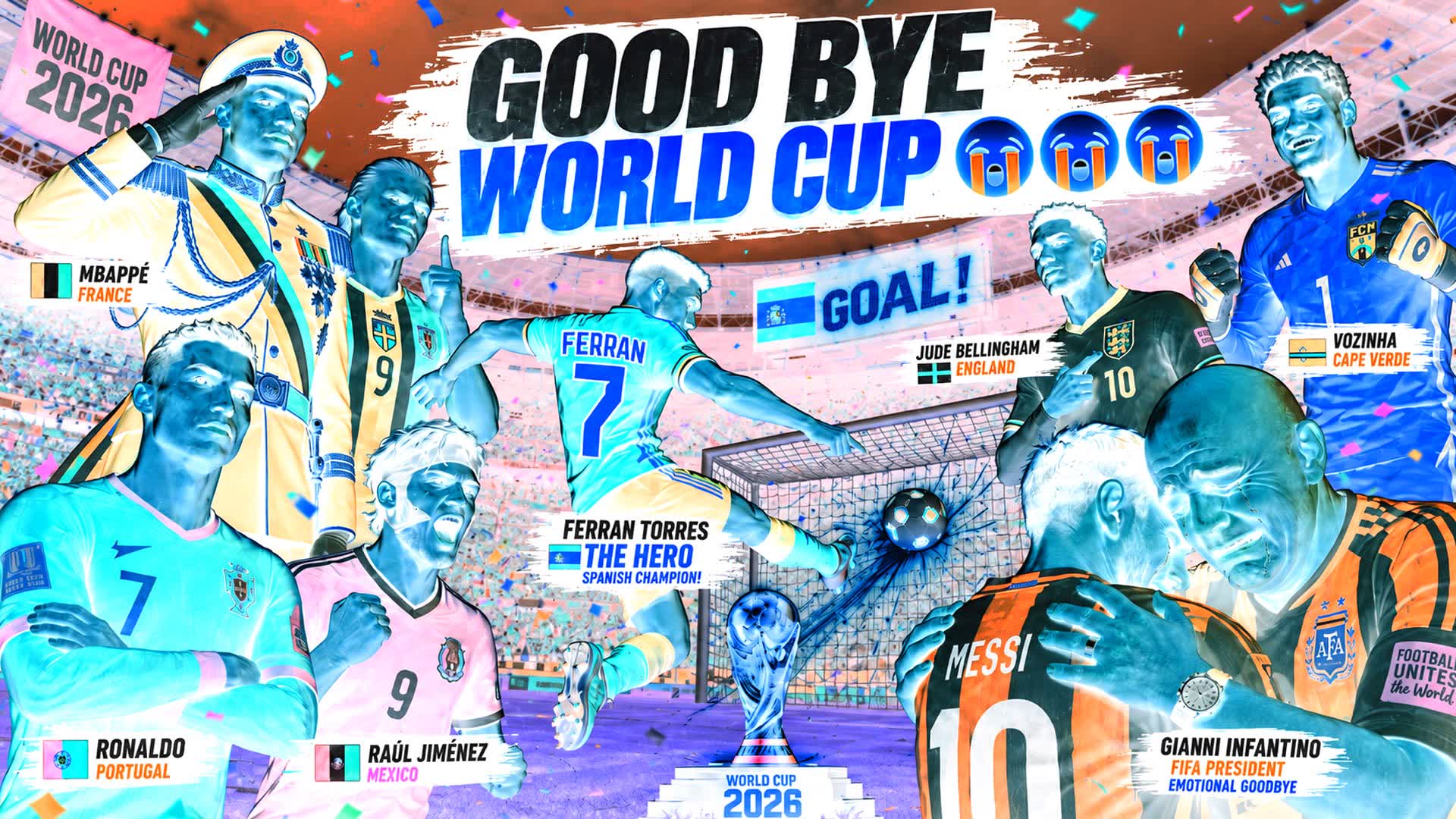 GOODBYE WORLD CUP 2026 SEE YOU 4 YEARS — Fortnite Creative map