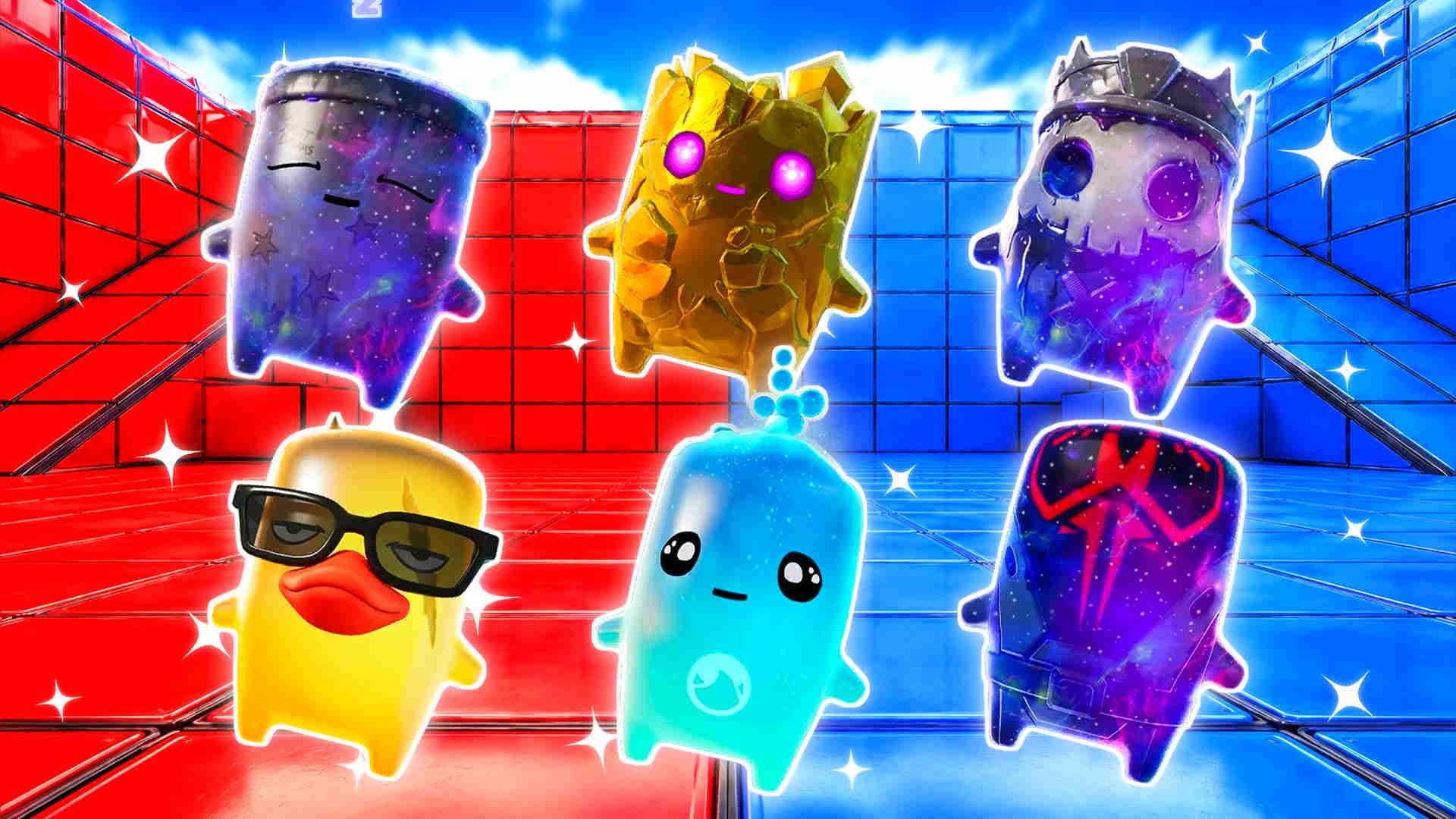 BLUE VS RED BRIGHT STRIKE 🔵🔴 — Fortnite Creative map