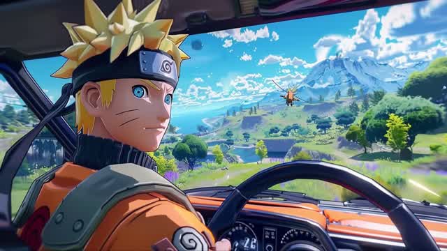 NARUTO RACE — Fortnite Creative map cover art