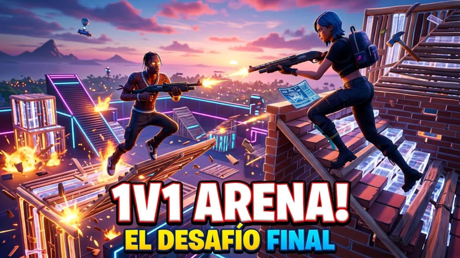 1V1 MON — Fortnite Creative map
