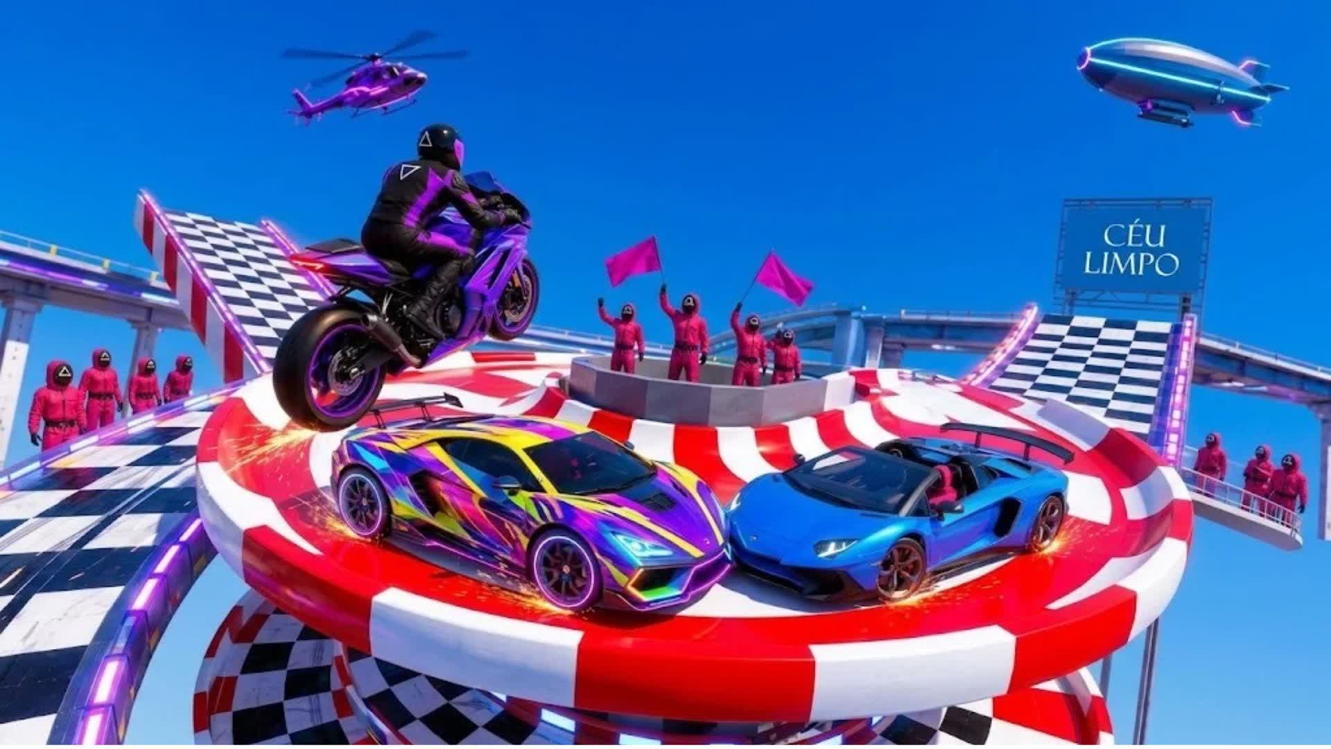 RAMP CAR GAMES CITY — Fortnite Creative map