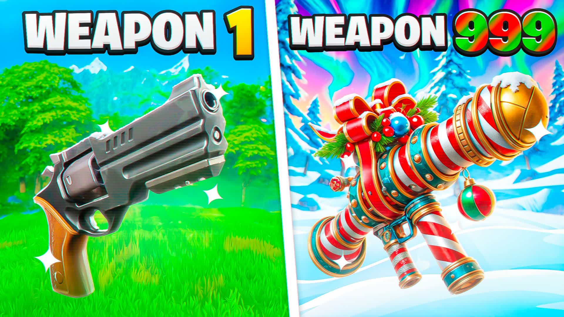 ❄️ WINTER ONE SHOT 🔫 GAN GAME! — Fortnite Creative map