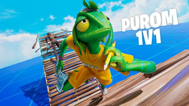 1V1 BUILD FIGHTS 🎯 PUROM — Fortnite Creative map