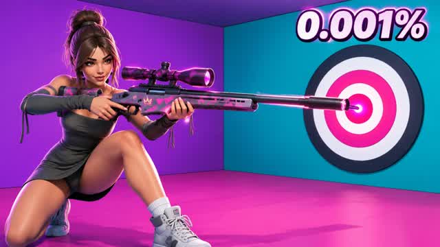 🌪️🎲 STORM BREAKER TRICKSHOT PARKOUR ⚡ — Fortnite Creative map cover art
