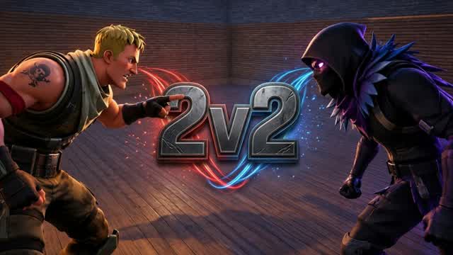 BOX Fight 2v2 [بأفضل نسخة]🔥🤯 — Fortnite Creative map