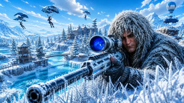 ULTIMATE  SNOW❄️ GUN GAME ♾️ — Fortnite Creative map