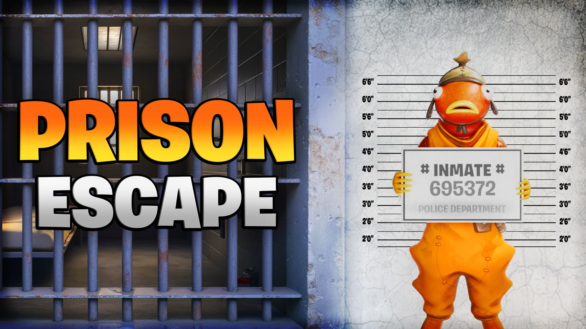 Prison Escape🚔 — Fortnite Creative map