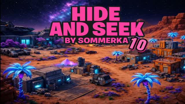 HIDE AND SEEK BY SOMMERKA 10 — Fortnite Creative map