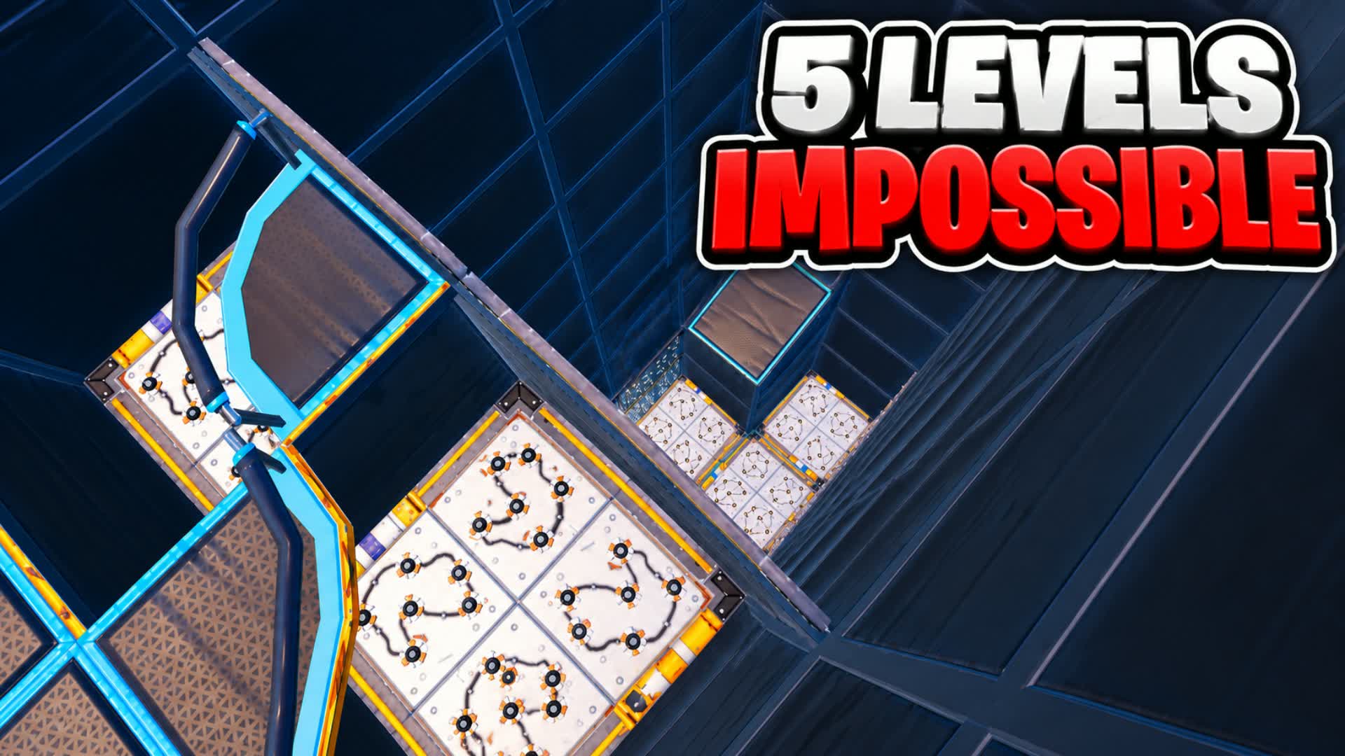IMPOSSIBLE 5 LEVELS DEATHRUN — Fortnite Creative map