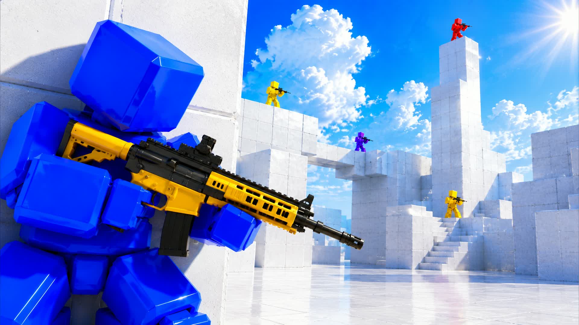 RED VS BLUE FIGHTLOCK 🔴🔵 — Fortnite Creative map