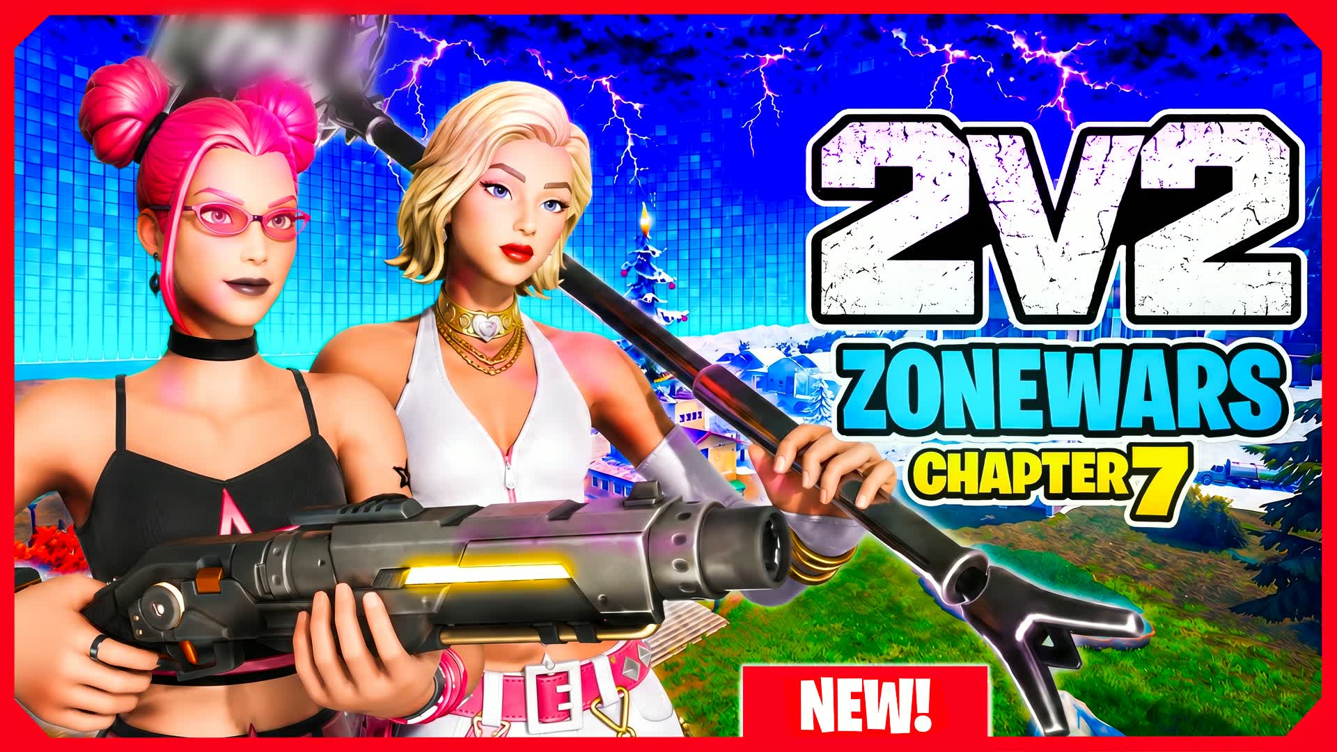 2V2 Storm Surge🌀 Chapter 7 [dacci-lab] — Fortnite Creative map