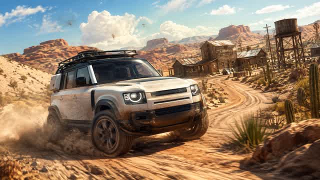 DESERT CITY - CAR GAME — Fortnite Creative map