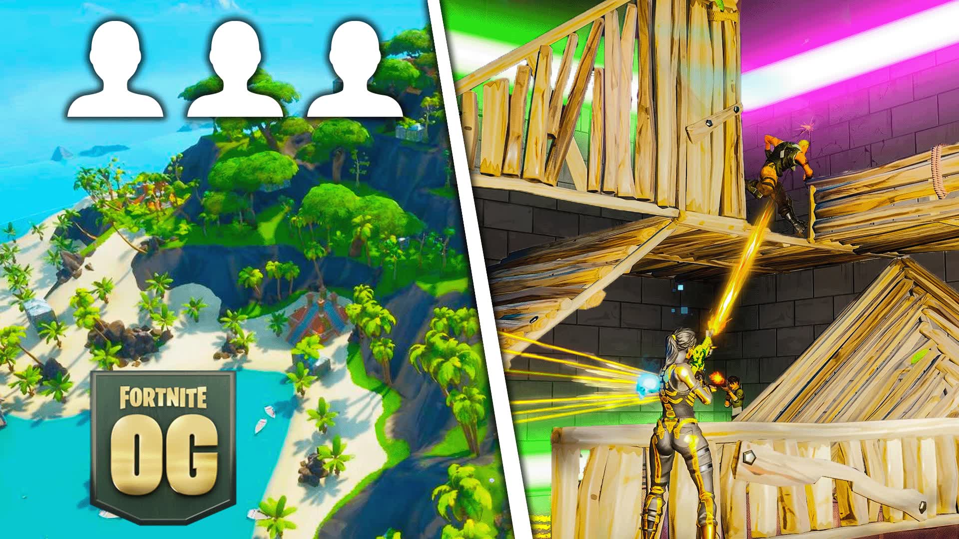 TRIO Zone Wars & Box Fights 🔥 — Fortnite Creative map