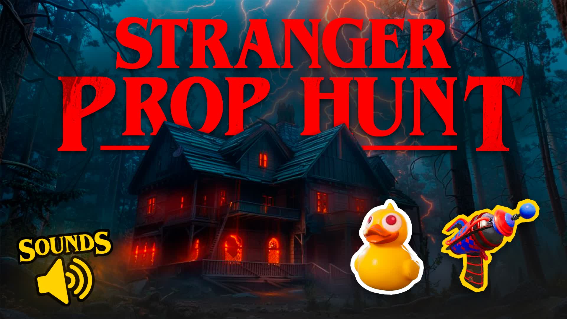 STRANGER PROP HUNT🥞 — Fortnite Creative map