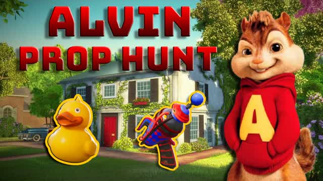Alvin Prop Hunt — Fortnite Creative map cover art