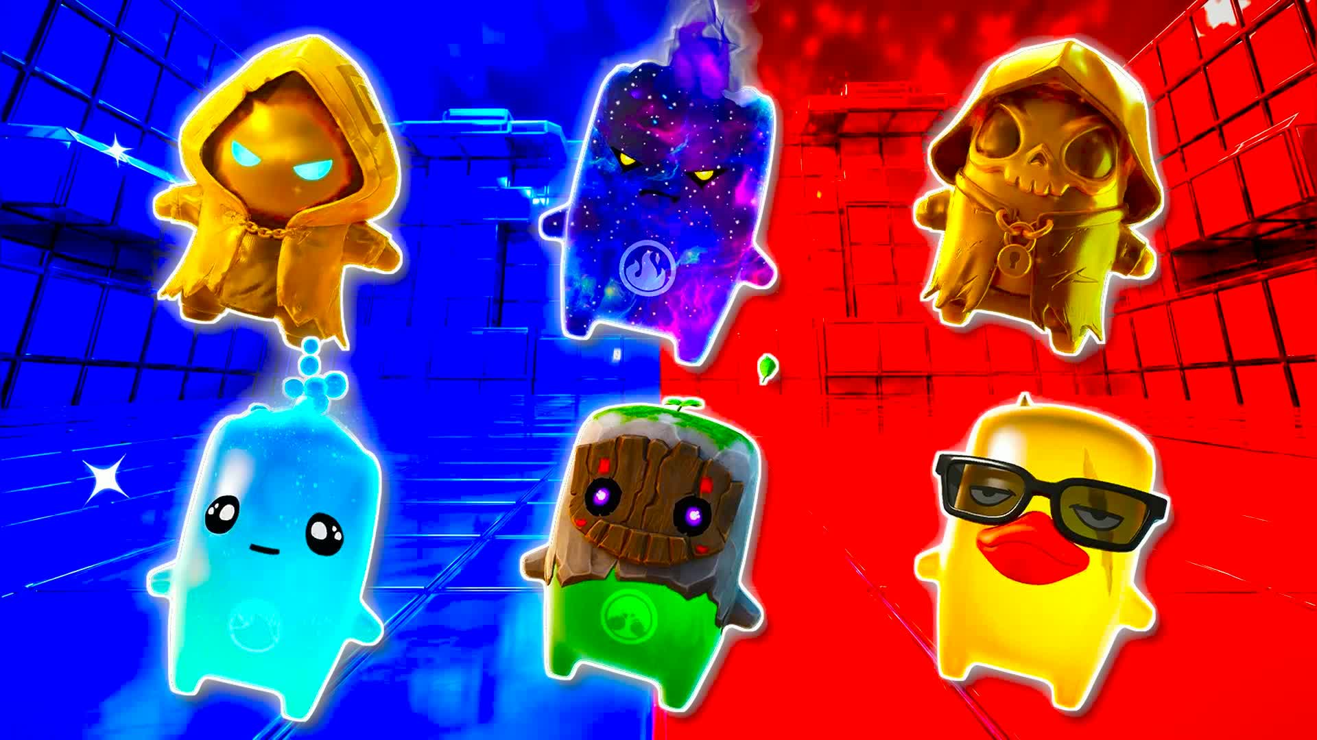 RVB RED VS BLUE EXREME SUPRTEME — Fortnite Creative map