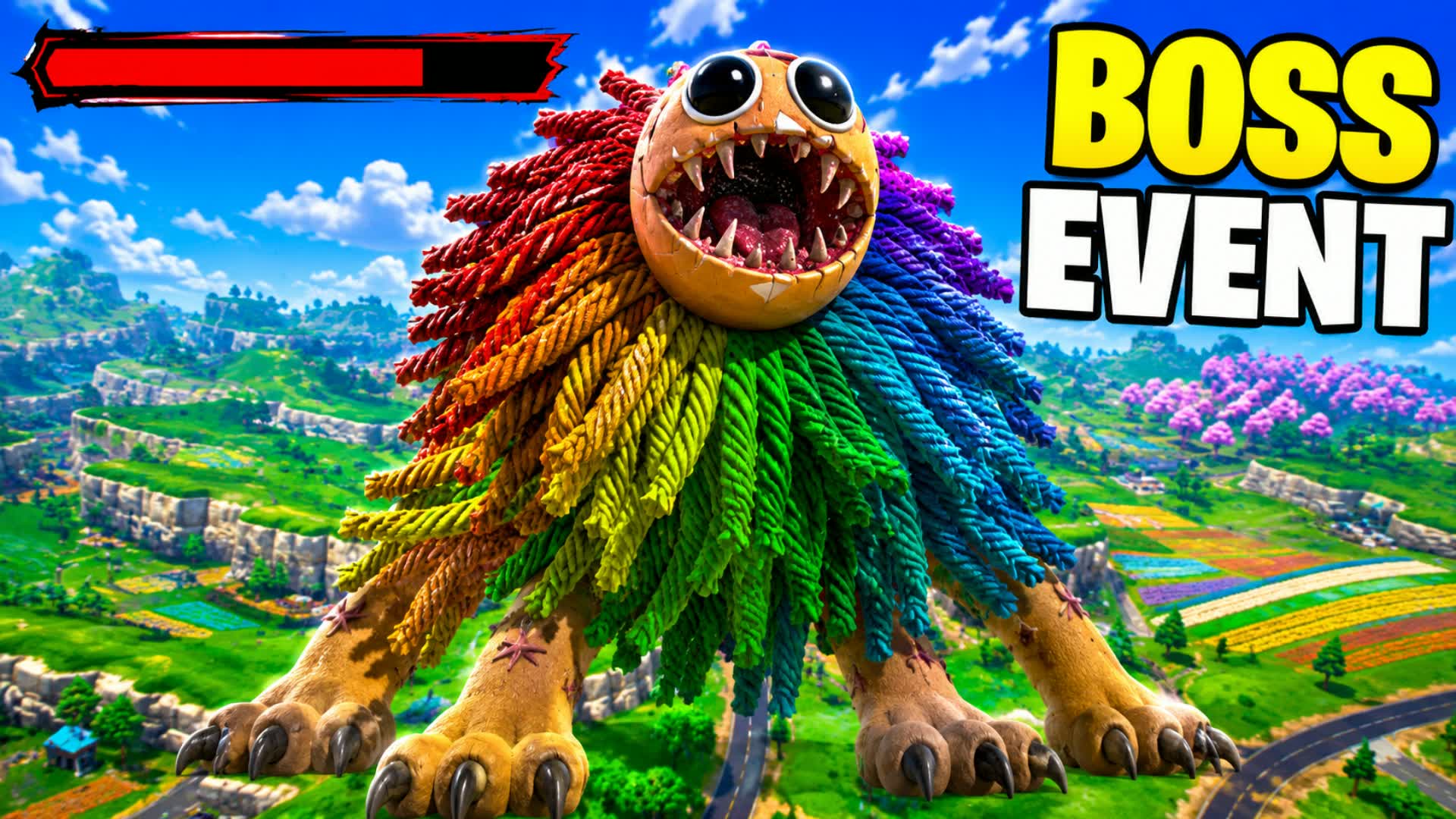 OHYARNABY BOSS FIGHT EVENT - BOSSFIGHT — Fortnite Creative map
