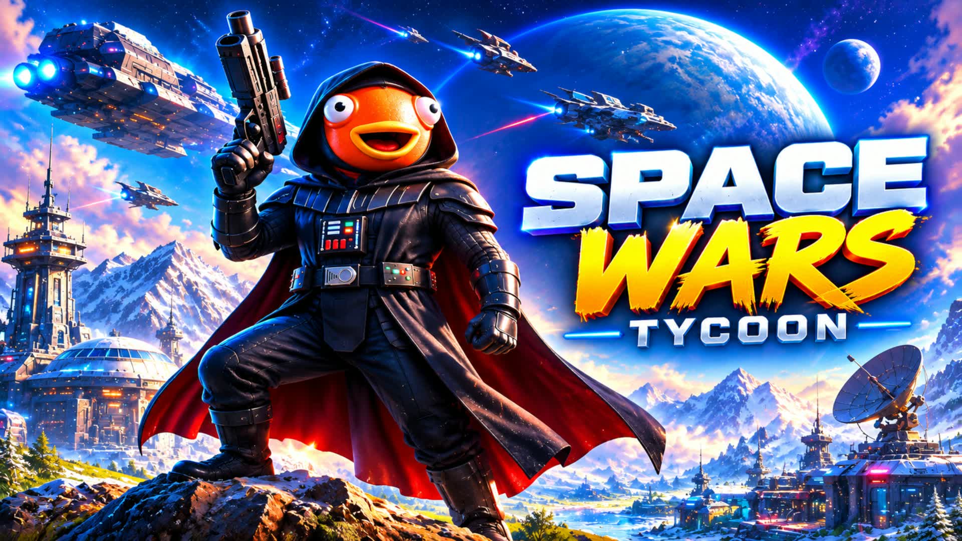 STAR WARS FROSTFORD TYCOON — Fortnite Creative map