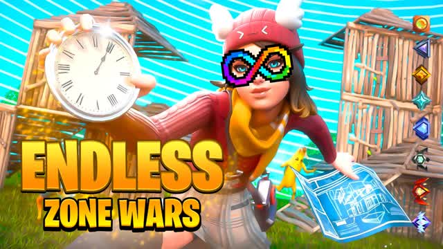 SOLO ENDLESS ZONE WARS ⭐ سكرمز — Fortnite Creative map cover art
