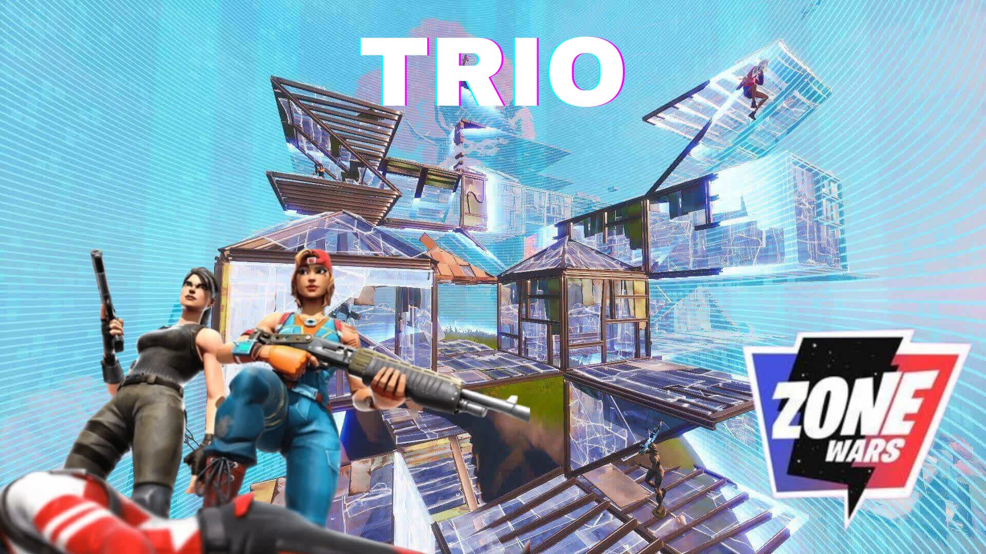 ZONE WARS TRIO — Fortnite Creative map
