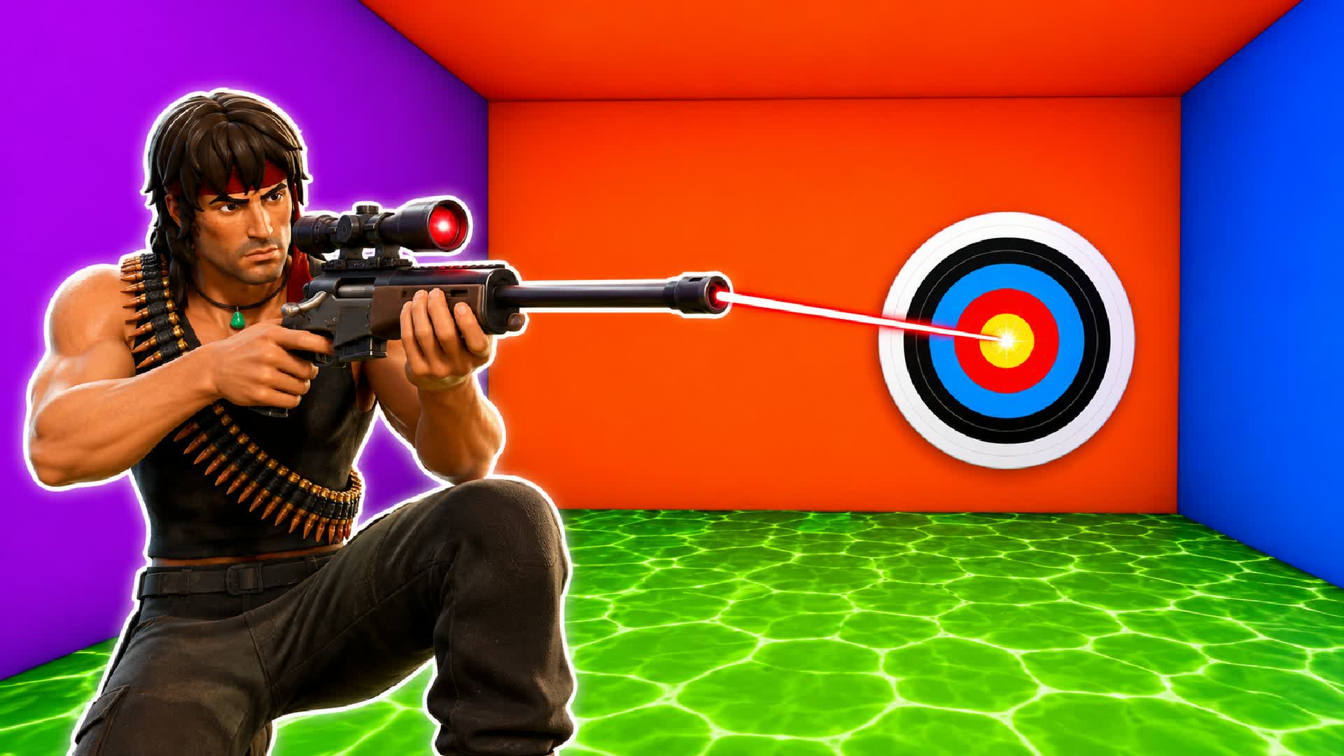 INSANE UNC TRICKSHOT 125+ 🎯 [PARKOUR] — Fortnite Creative map