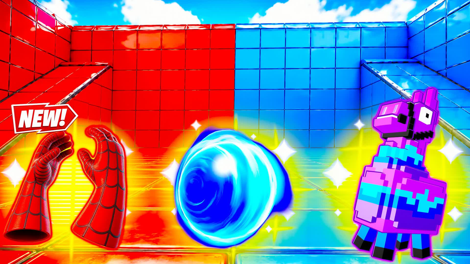 RED VS BLUE CHAMPION’S ARENA 🔴🔵 — Fortnite Creative map