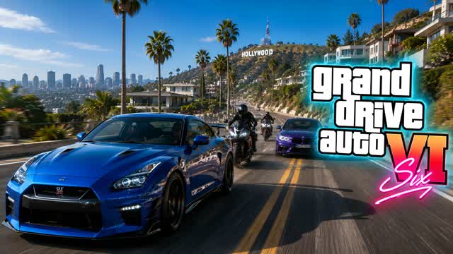 GDA VI🌴GRND DRIVE AVTO VI — Fortnite Creative map