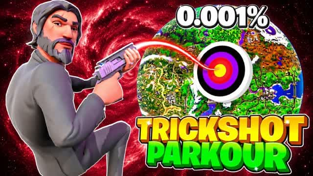 CRAZY MEGA TRICKSHOT UNC UNC — Fortnite Creative map cover art
