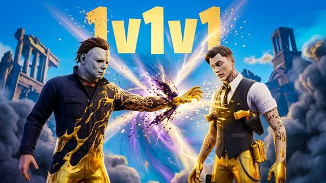 🎯W1NNER MEGA 1V1V1 — Fortnite Creative map cover art