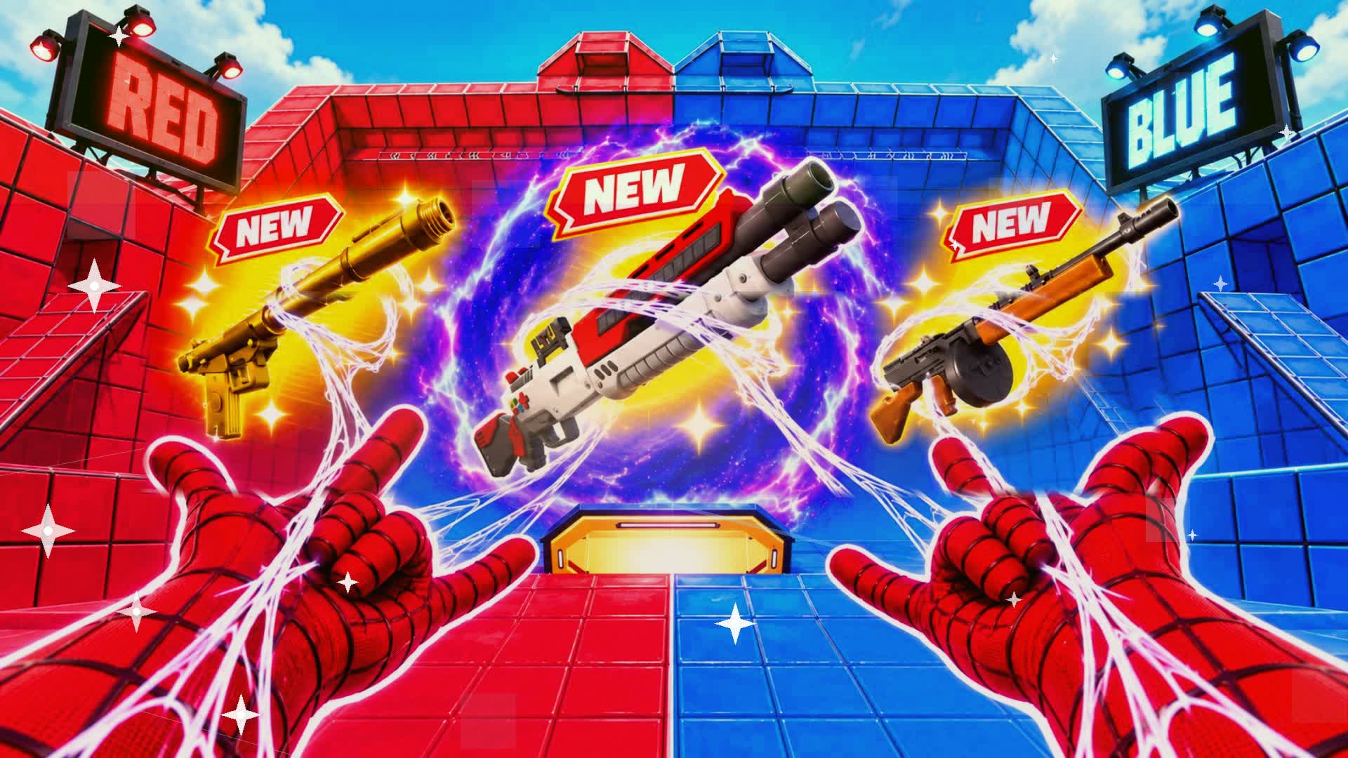 [][SPIDER-MAN SONIC  Zone 🔴🔵 — Fortnite Creative map