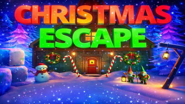 Christmas Escape Room — Fortnite Creative map