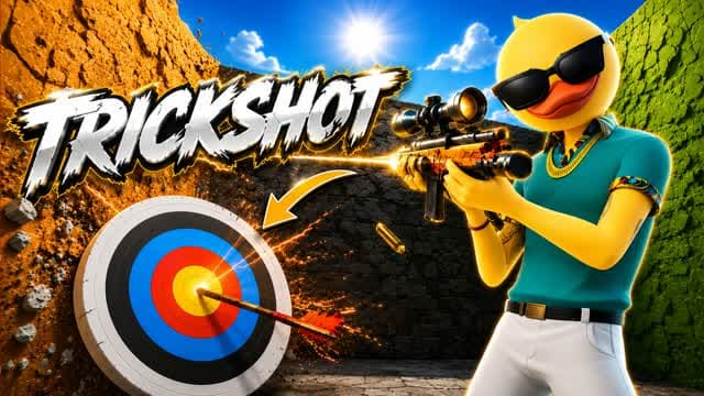 TRICKSHOT PARK0UR — Fortnite Creative map