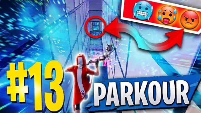 Parkour de l’Enfer 🥶 13 niveau — Fortnite Creative map