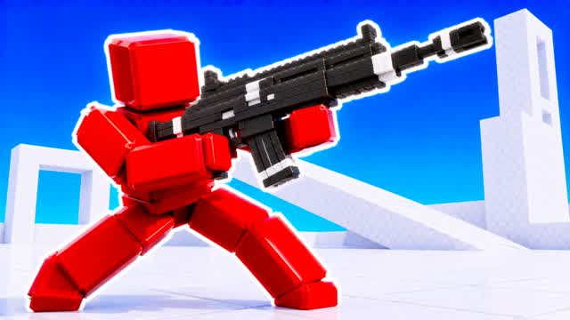 RED NUKE GEN ROGUE VS BLEU 1 — Fortnite Creative map