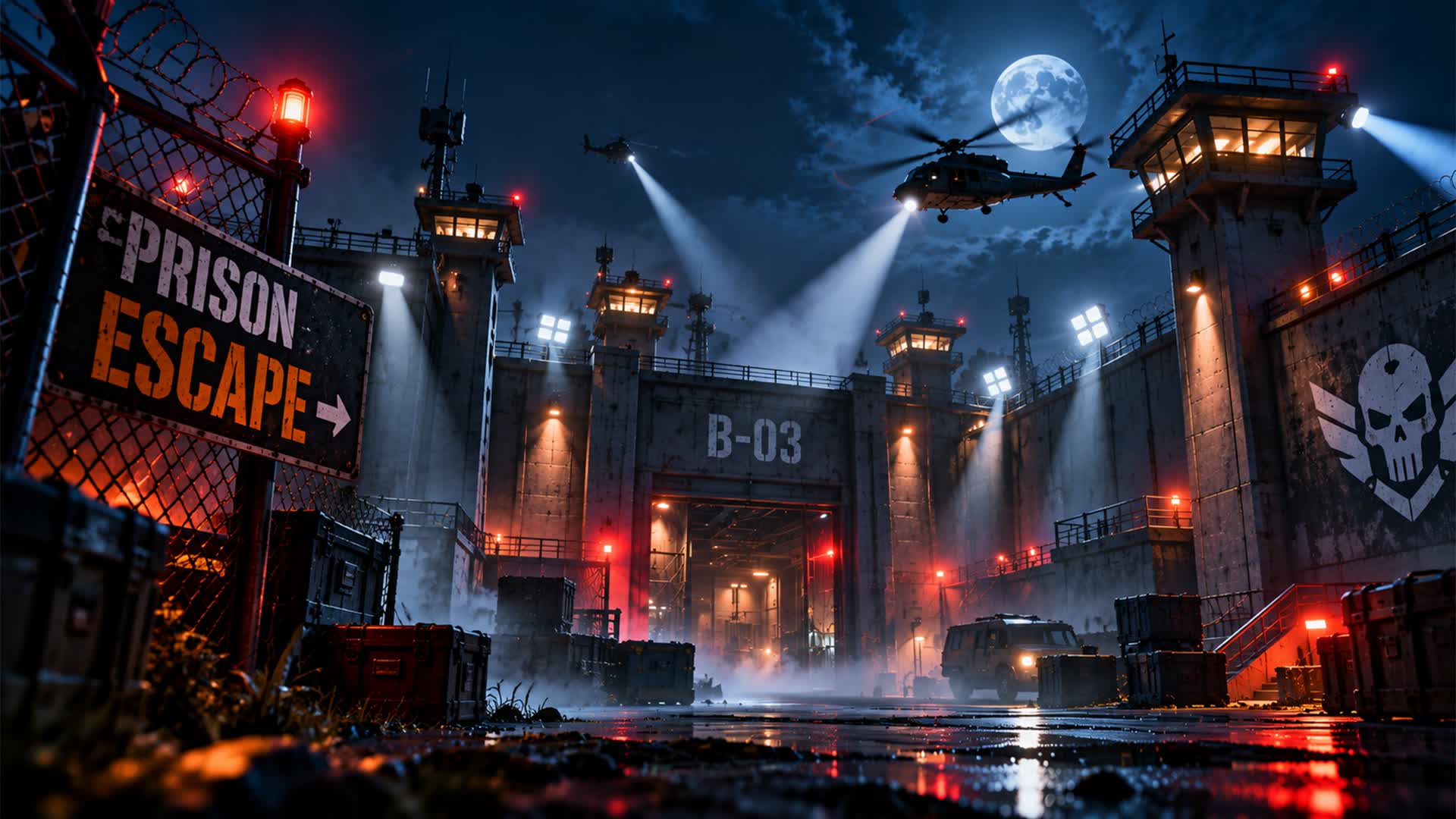 Prison Breakout: Escape — Fortnite Creative map