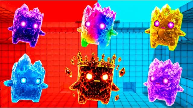 RED VS BLUE POWERS RVB — Fortnite Creative map