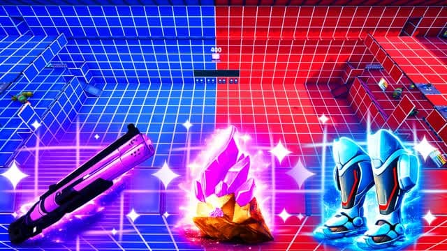 RED VS BLUE🔴RVB🔵⭐️STAR GUN⭐️ — Fortnite Creative map
