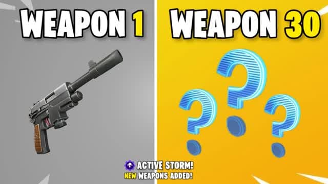 OG GUN GAME 💣 — Fortnite Creative map cover art