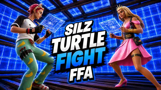 Silz Turtle Fight FFA — Fortnite Creative map cover art