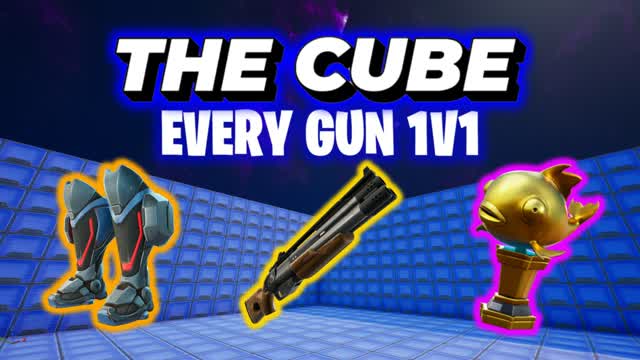 The Cube - Every Gun 1v1 — Fortnite Creative map