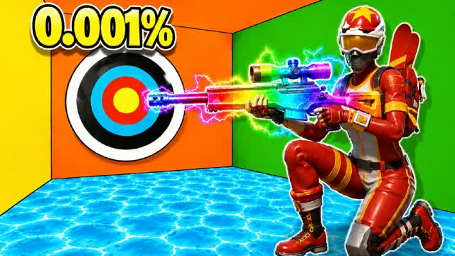 FREESTYLE TRICKSHOT 70+ INFINITE FUN — Fortnite Creative map cover art