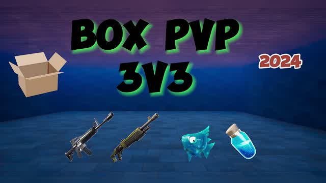 BOX PVP 3V3👑 — Fortnite Creative map cover art