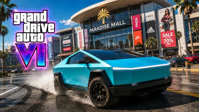 GDA VI 6🌴RACE IN LONG BEACH — Fortnite Creative map