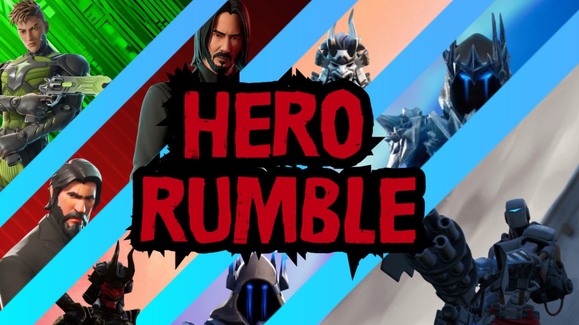 HERO RUMBLE — Fortnite Creative map